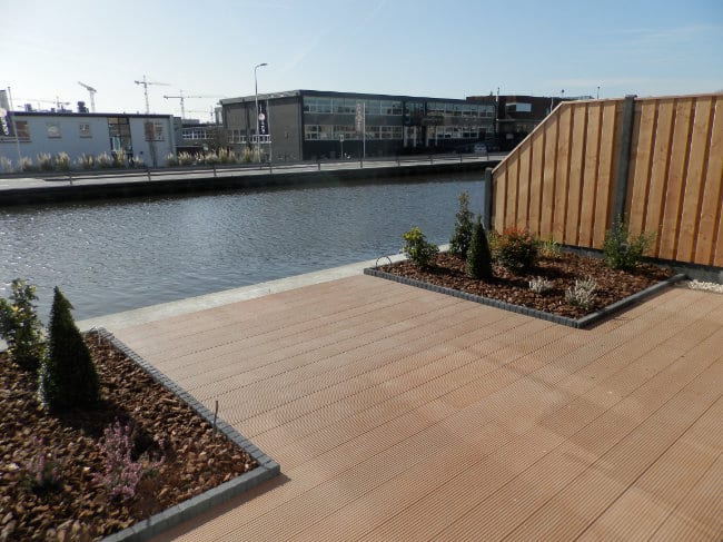 Diemen aan het water