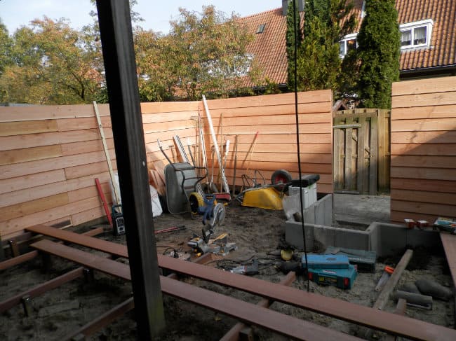 Nieuwdammerdijk tuinrenovatie